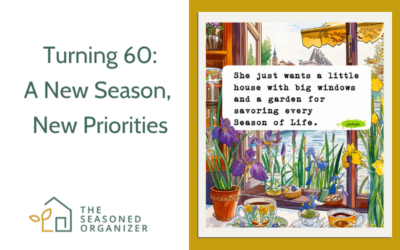 Turning 60: A New Season, New Priorities